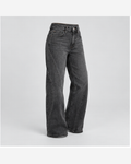 Blugi curved seam Gri Cărbune