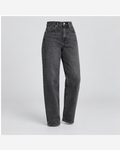 Blugi mom fit modern Negru Spălat