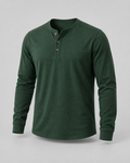 Bluză Henley Verde Pădure