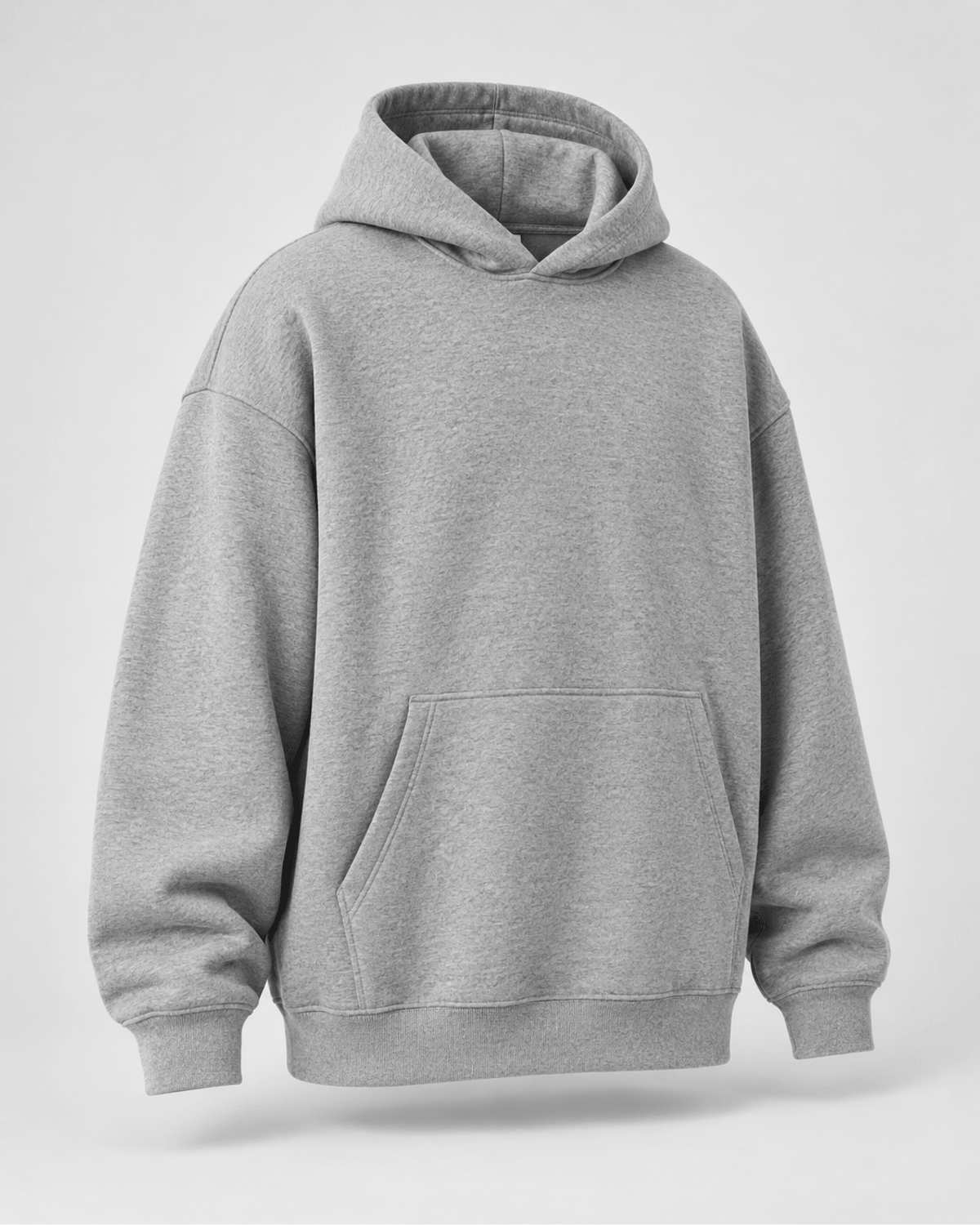 Hanorac oversized Essential Gri Melanj