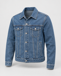 Jachetă denim trucker Albastru Denim