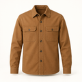 Jachetă overshirt Caramel