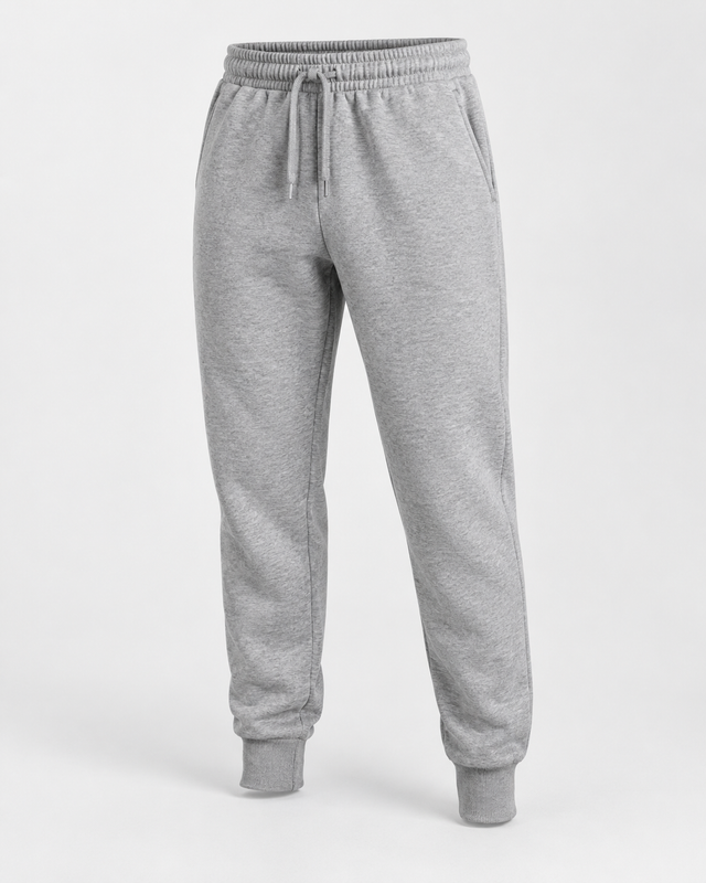 Jogger fleece clasic Gri Melanj