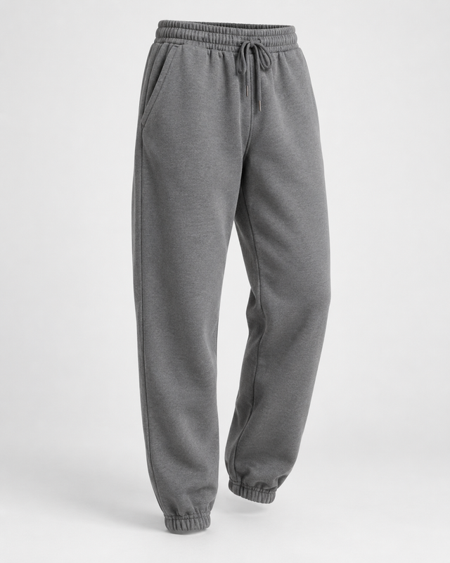 Jogger relaxat Gri Oțel