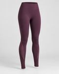 Leggings cu panouri mesh Mov Prună