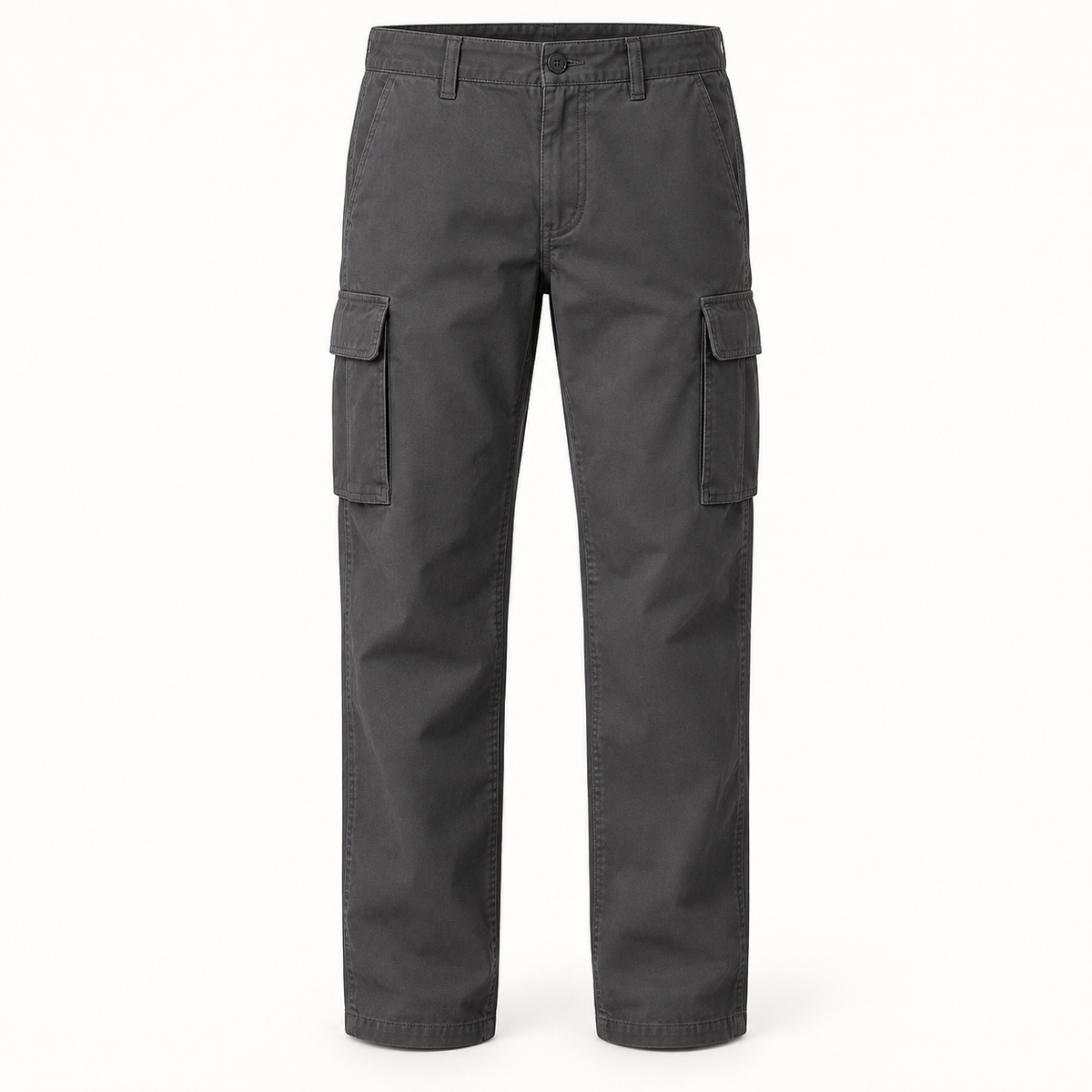 Pantaloni cargo Gri Antracit