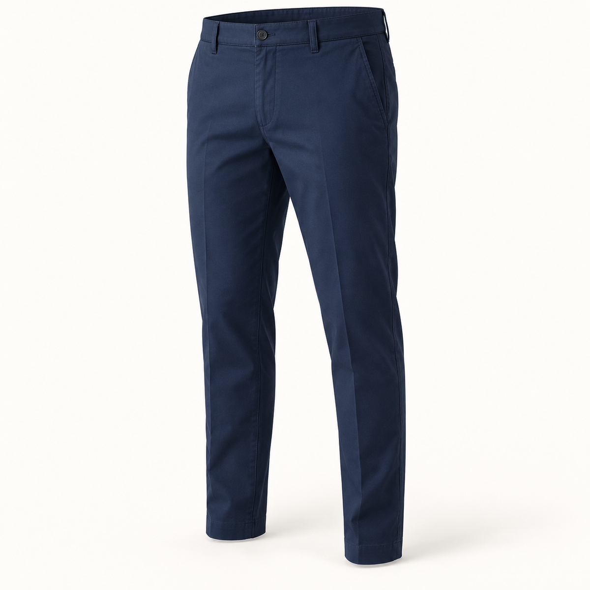 Pantaloni chino Bleumarin