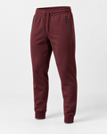 Pantaloni de trening cu fermoare Bordo