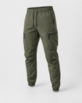 Pantaloni sport cargo tehnici Verde Măsliniu