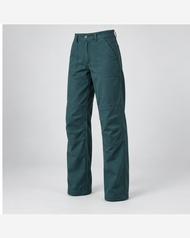 Pantaloni utility moderni Albastru Petrol