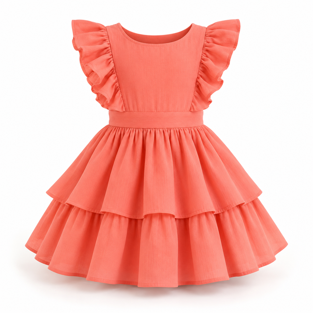 Rochie cu volane Coral