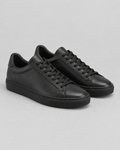 Sneakers court Minimal Negru Monocrom